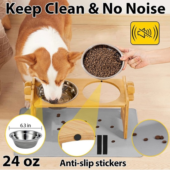 Elevated Dog Bowls - Picture 5 of 7